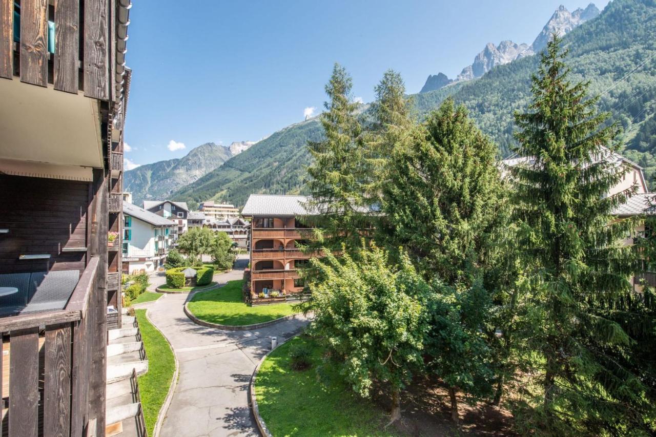 Modern Apt With Mont-Blanc View Chamonix Eksteriør billede